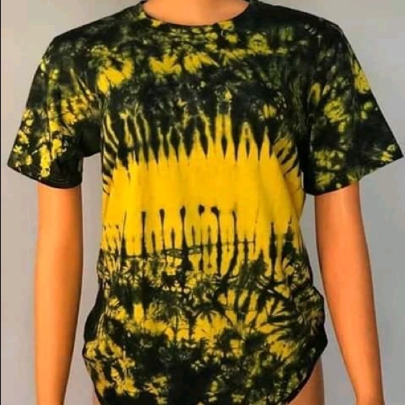 Tie &  dye ,Polo Tops ,Hand made (Adire) Unisex - Picture 3 of 15